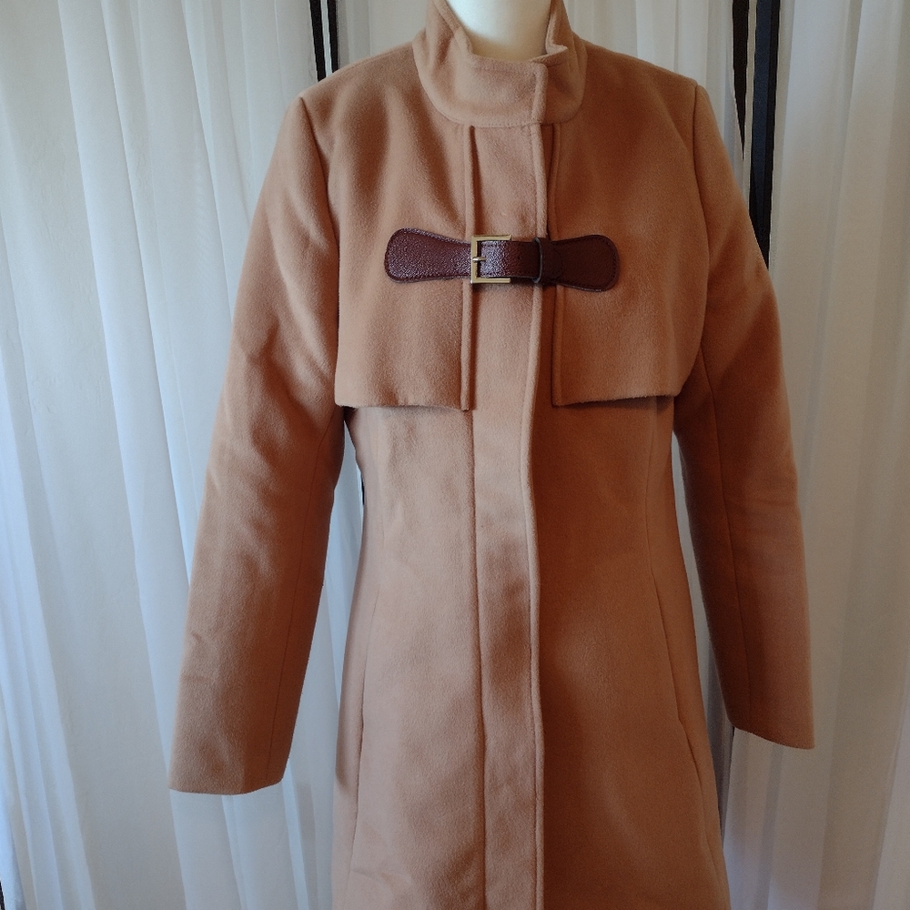 Long Camel color coat